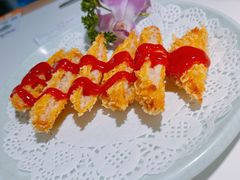 虾饼-猪啊牛呀羊啊铜盘烤肉(正大广场店)