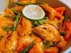 青柠咖喱虾-春暖花开(西溪店)