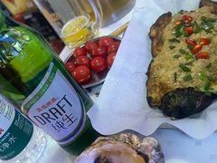 -海盗船. 龙虾烧烤. 酒馆