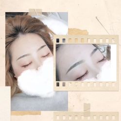-西施无菌半永久纹绣眉眼影唇轻增发纹发际线