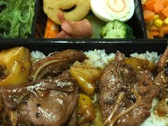 樱花果木烤菠萝仔骨弁当-饭丰町和风精致便当(长阳路店)