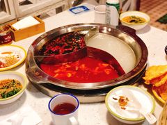 牛油番茄锅-陈艳红火锅菜·冒菜(簋街店)