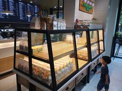 面包甜点陈列柜-爸爸糖吐司面包(南京奥体店)