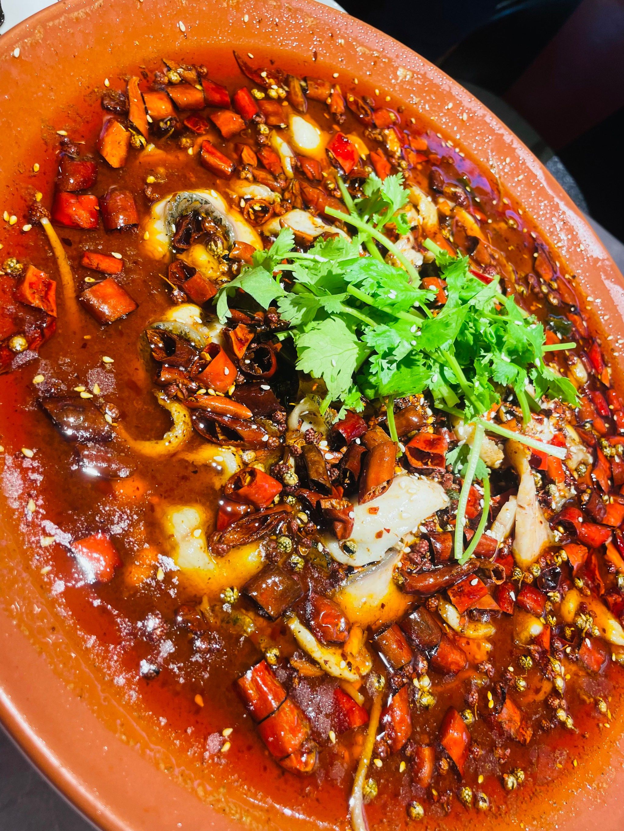 上马墩的椒麻鱼