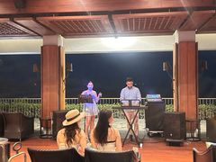 -日落吧·海景咖啡厅·餐酒吧·鸡尾酒·下午茶·乐队表演·浪漫夕阳·三亚文华东方酒店