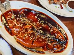 西湖醋鱼-奎元馆.百年奎元.非遗传承(西湖边的解放路店)