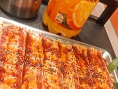 -山野的朋友露营炭火烤肉