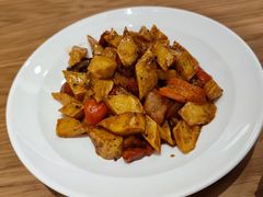 黑椒叉烧土豆丁-顺风汤馆·广府粤菜(江宸天街店)