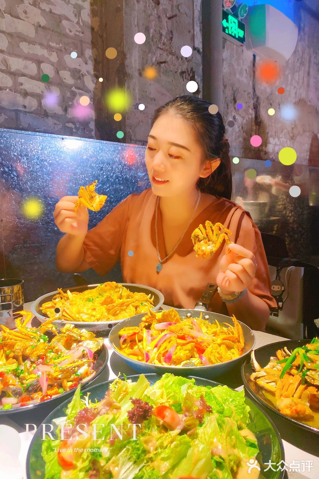 中秋佳节的螃蟹大餐