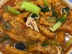 皮肚三鲜肉丝面-祁家面馆(卫岗店)