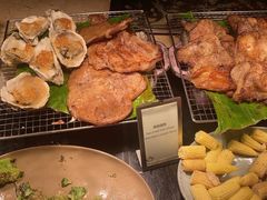 -大中华希尔顿酒店-念自助餐·海南美食·三文鱼