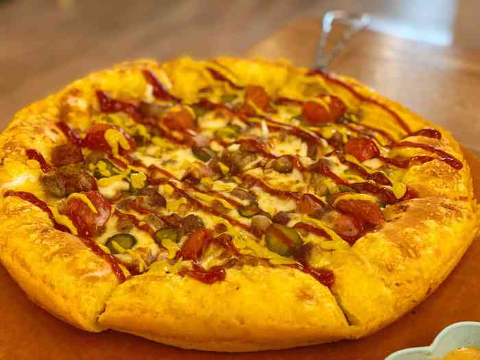 101披萨(甘井子万达店)-"昨天去甘井子万达剪头,正好饭点儿,想着吃.