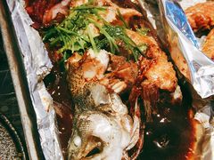 酱烤活鲈鱼-新白鹿餐厅(虹桥南丰城店)