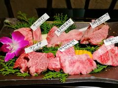 松阪牛肉拼盘-松阪牛焼肉M(法善寺横丁店)