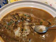 -海派美食·家宴海鲜青岛菜·石锅鲽鱼头(东方城店)