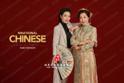 -时光纪亲子全家福照相馆(静安店母女写真父母纪念照)