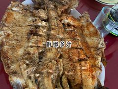 烤虹鳟鱼-北京龙庆四季香农家饭庄·灶台鱼·碳烤虹鳟鱼(龙庆峡店)