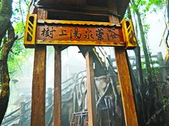 -天门沟九州驿站树上汤泉