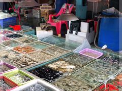 -霞涌市场海鲜摆卖区