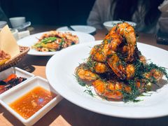 柠檬油爆元宝虾-波螺油子青岛本帮菜(银座店)