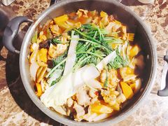 黑毛猪五花焖锅-猪啊牛呀羊啊铜盘烤肉(正大广场店)