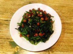 果仁菠菜-玫瑰红烤羊排(北新桥三条店)
