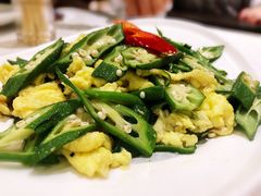 秋葵炒鸡蛋-巴依老爷·新疆美食(上城区天城路店)