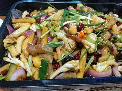 -干老庆贵州留一手烤鱼·地摊火锅(财经大学店)