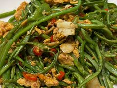 海怪酱炒扁豆丝-永红源啤酒·烧烤·海鲜·大排档(台柳路店)