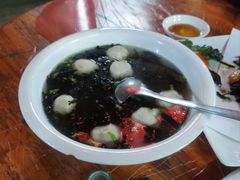 紫菜墨鱼丸子汤-吴祥记潮州菜·百年老字号·砂锅粥