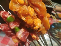-生火火·地摊小炉子烧烤自助.鲜切牛羊肉(龙湖北城天街店)