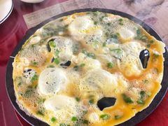 虹鳟鱼，石锅豆腐，石头鸡蛋，拼盘野莱-北京龙庆四季香农家饭庄·灶台鱼·碳烤虹鳟鱼(龙庆峡店)