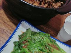 烫生菜-百家春好德来姜母鸭