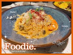 芝士蘑菇鲜虾意大利面-BE BRIGHT KITCHEN(正佳广场店)