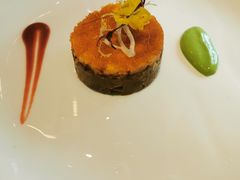 黑鱼籽木瓜牛肉塔塔-王品台塑牛排(成都万象城店)