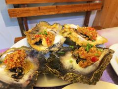 蒜蓉石蚝-花乐餐厅(涠洲岛店)