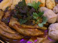 原味螺蛳鸭脚煲-老表记广西宵夜螺蛳鸭脚煲(西大店)