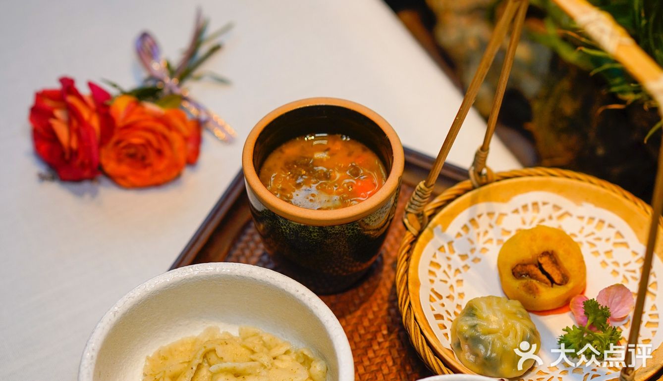 灵隐深处的素食天🌸板🔝不能错过的叶叶菩提