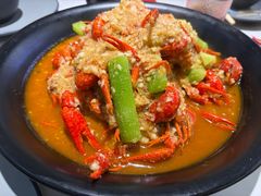 金牌蒜泥龙虾-钳小柒·小龙虾蓝龙王烧烤夜宵(长寿路店)