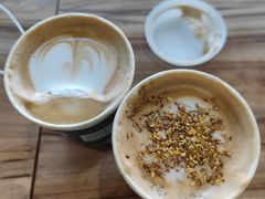 桂花拿铁-首都图书馆-咖啡厅