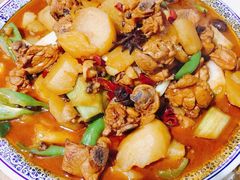 优质鸡腿肉大盘鸡-福顺祥大盘鸡(临潼店)