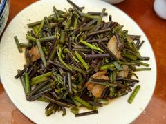 拳头菜炒肉-葛子涧农家宴