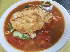 西红柿鸡蛋面-何记面馆(龙泉山店)