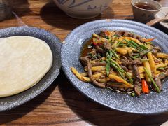 特色酸竹笋炒牛肉-云上千禾(水上店)