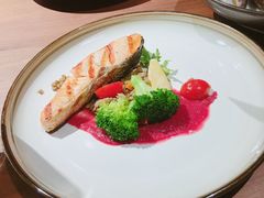 香烤三文鱼-Time Kitchen Steak House