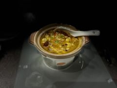蟹粉芽米烩桃胶-新光酒家·河豚·海鲜·蟹料理(浦东店)