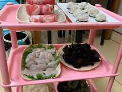 手打虾滑-四爷捞锅·潮汕牛仔骨火锅(泉城路店)