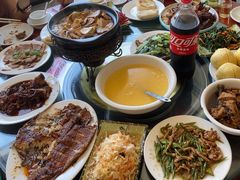 -北京龙庆四季香农家饭庄·灶台鱼·碳烤虹鳟鱼(龙庆峡店)