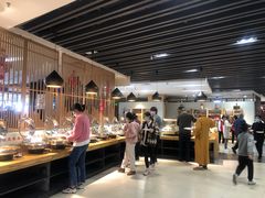 自助取餐区-感恩心素食馆(百世广场店)