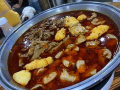 -老红桥炸灌肠牛肚锅烧烤(定福庄店)